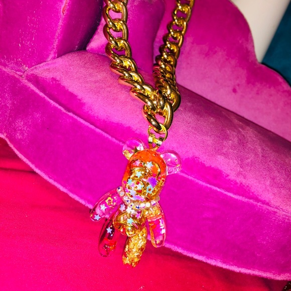 Teddy bear necklace - Picture 5 of 6